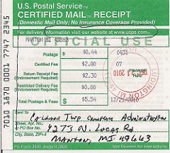 certified mail, by Doug Coldwell, Flickr CC by 2.0 -- http://bit.ly/2Sg6xXK