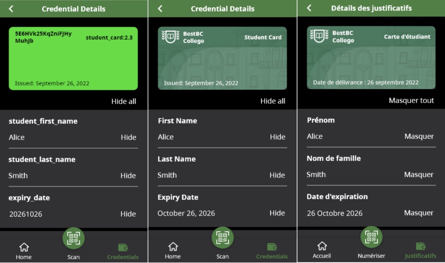 Example: Using OCA in Aries Bifold