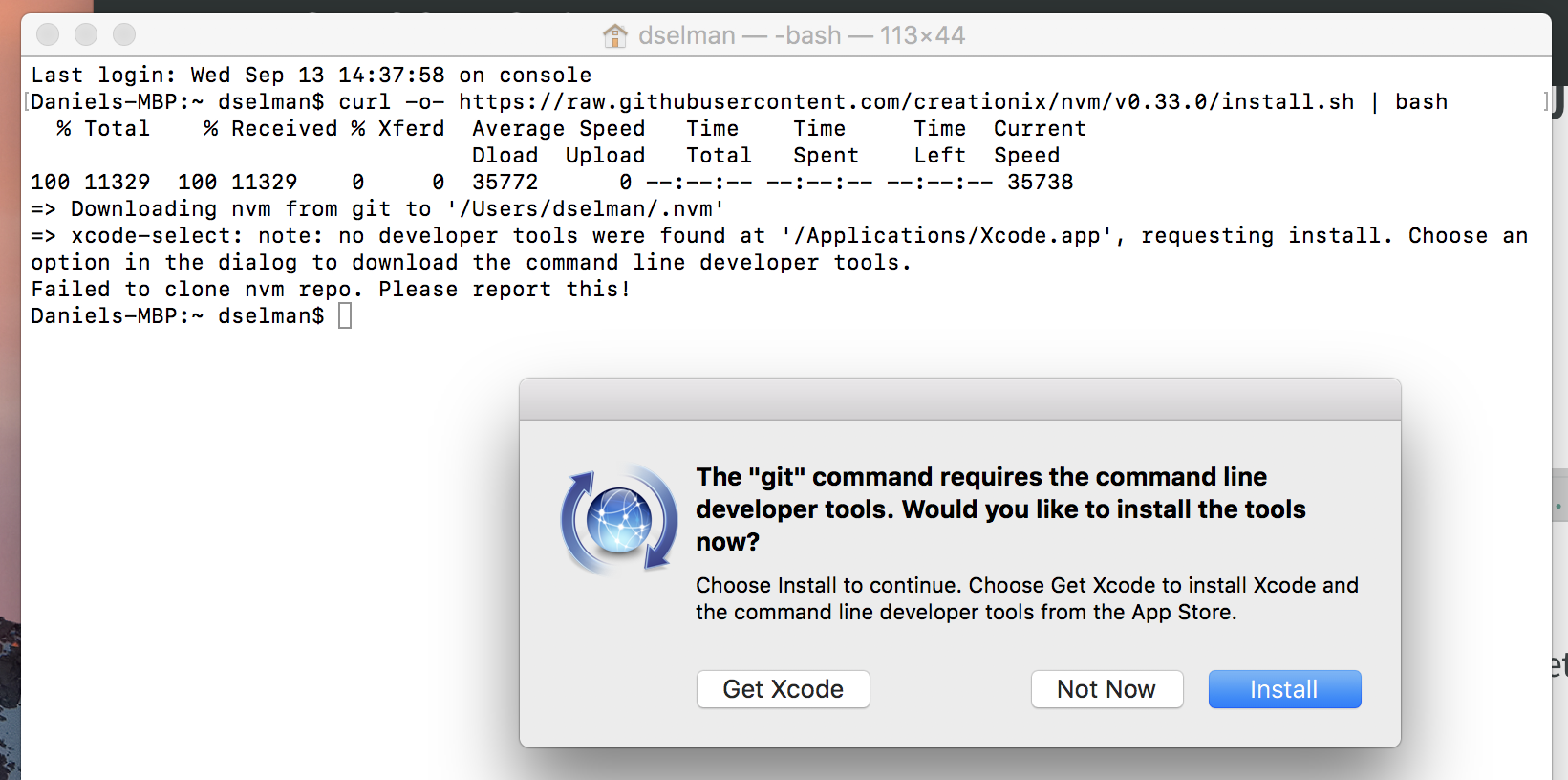 install xcode 13