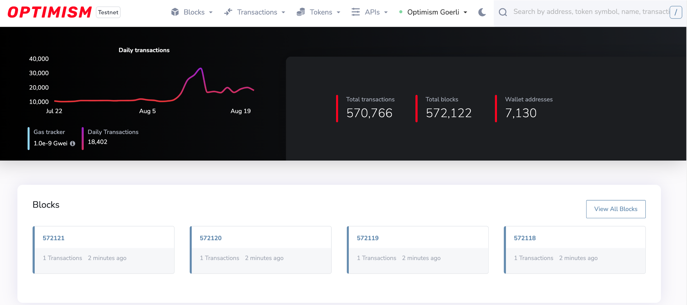 Blockscout Scan